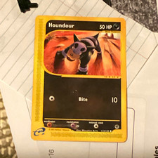 Nintendo Pokemon TCG Houndour 111/165 Expedition Base Set Reverse Holo 2002 50HP on eBay