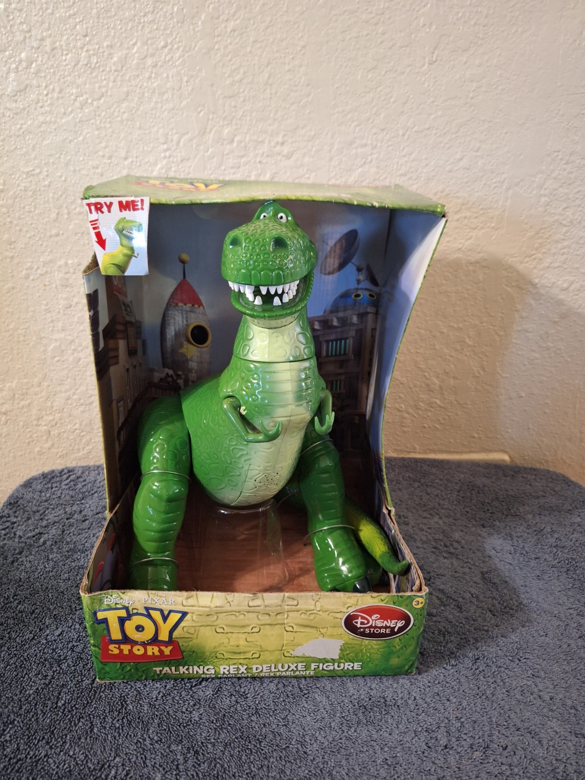 Disney Pixar Toy Story Talking Rex 12" Action Figure Speaks 11 Phrases
