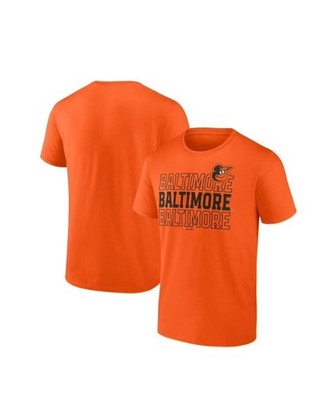 Baltimore Orioles Men's Orange Push Boundaries Cotton T-Shirt Size XL