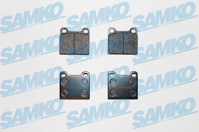 SAMKO Bremsbeläge Bremsbelagsatz hinten für Vauxhall Chevette CC Porsche 356 14
