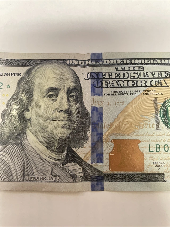 2009A U.S. $100 ONE HUNDRED DOLLAR STAR NOTE LB06409462* Rare - Image 3 of 4