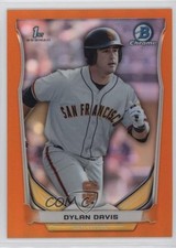 2014 Bowman Draft Chrome Orange Refractor /25 Dylan Davis #CDP94 0b0