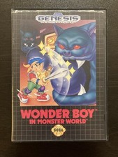 Wonder Boy in Monster World - Sega Genesis (Tested) with Case