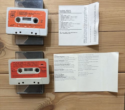 1970’s Cassettes x4 - Stephen Stills,Crosby & Nash,Steve Miller,Peter Frampton - Picture 3 of 7