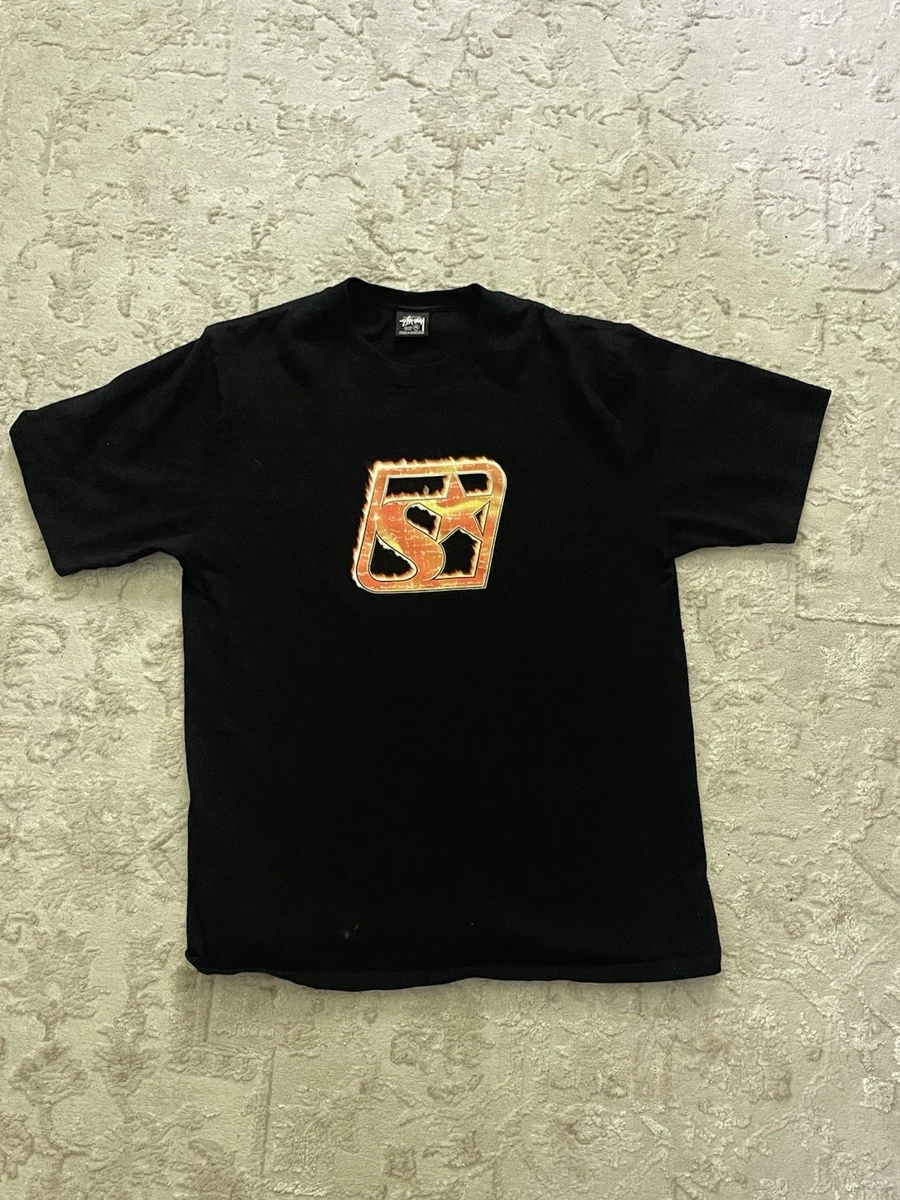 Stussy Black T-Shirts for Men for sale | eBay