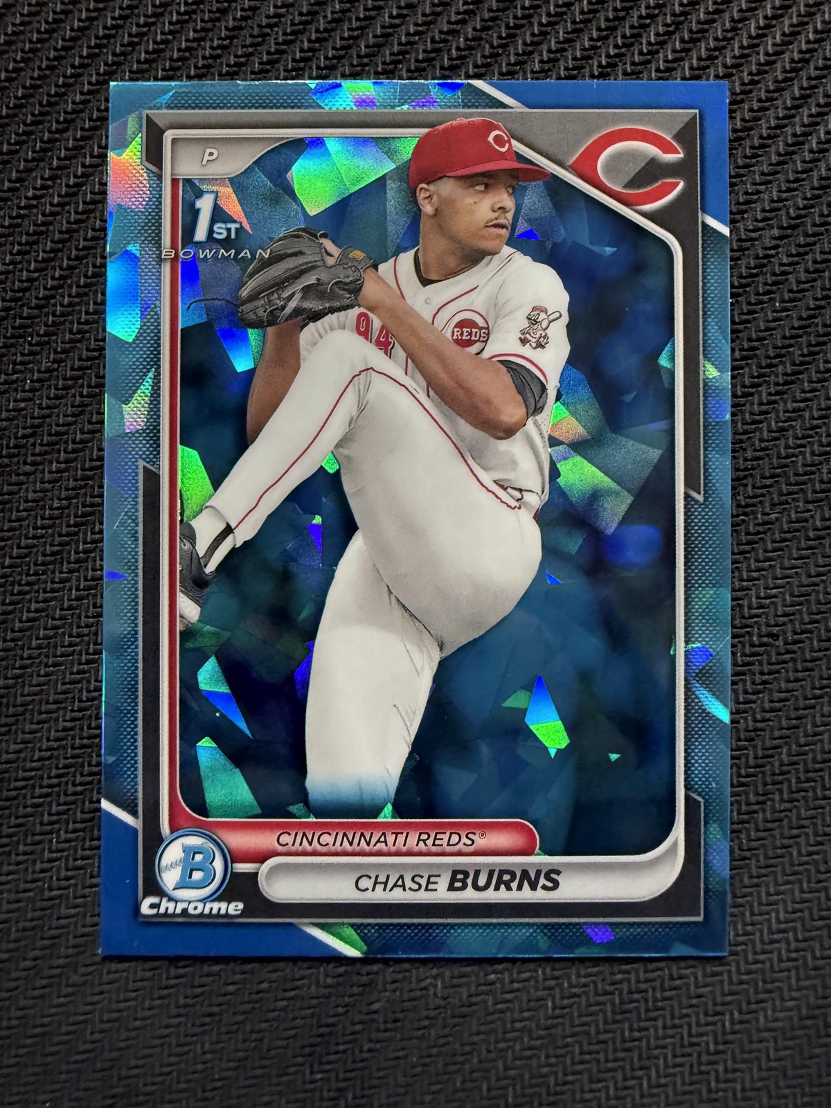 2024 Bowman Draft Sapphire Edition #BDC-55 Chase Burns