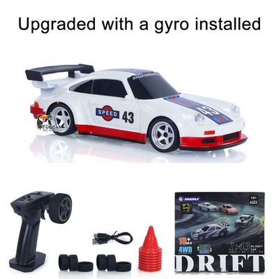 1/43 Quickly Speed RC Drift Car Modell Gyroskop 4WD RTR Funkfernsteuerung Akku