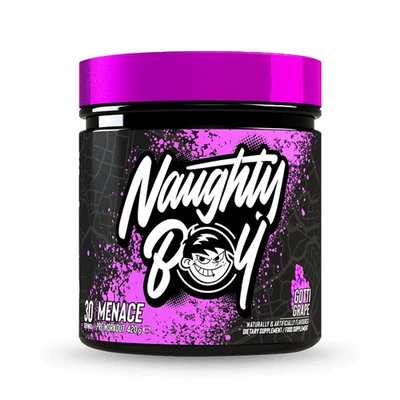 Naughty Boy Lifestyle Menace Pre Workout 420g Pump Energy Focus 30 Servings