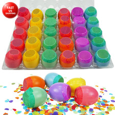 Set of 30Pcs Easter Confetti Eggs Cascarones, Explosion Eggs with Confetti Insid