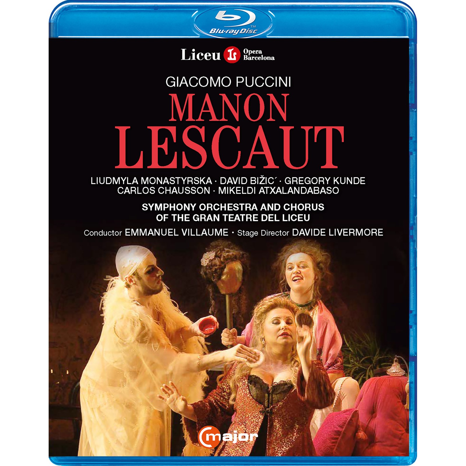 766404 Gran Teatre Liceu/Villaume Puccini - Manon Lescaut Blu-Ray 766404 NEW