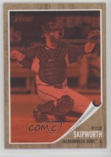 2011 Topps Heritage Minor League Edition Red Tint /620 Kyle Skipworth #110 3v8