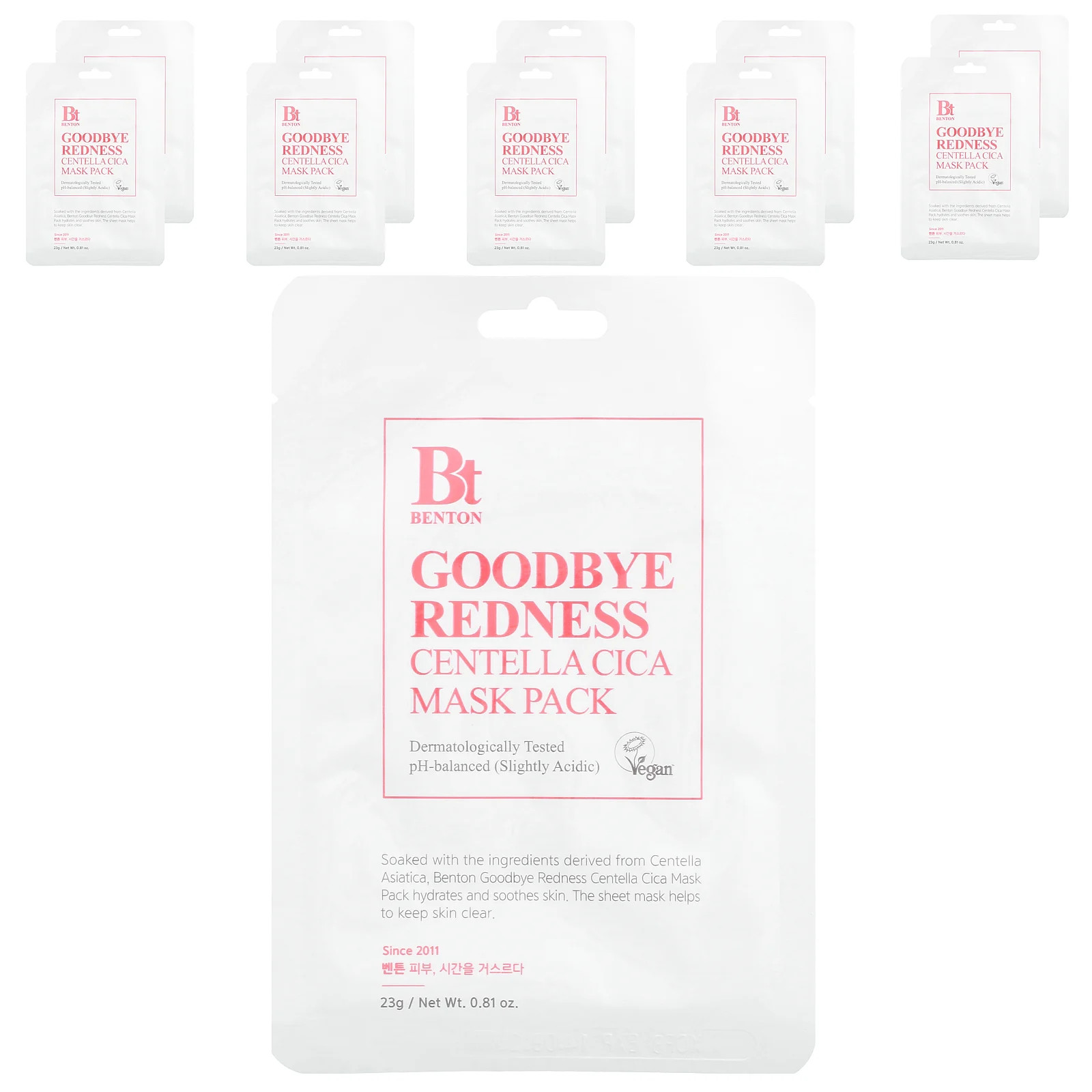 Goodbye Redness Centella Cica Beauty Mask Pack 10 081 23 5690₽