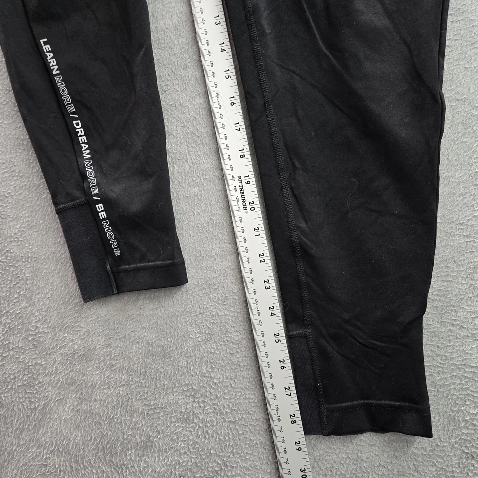 Pantalones deportivos Alphalete para hombre M negros Pro Elite Jogger aprender más / soñar Foto 4 de 4