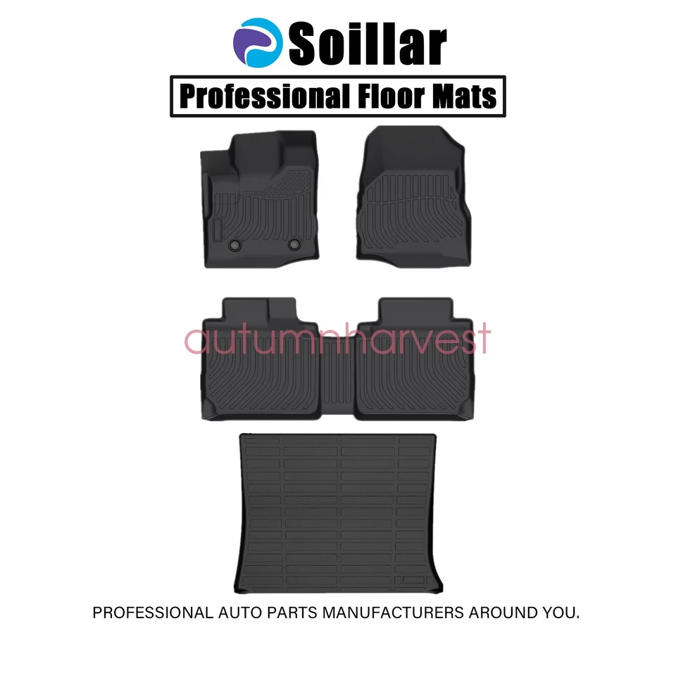 Tapetes revestimiento maletero carga para Chevrolet Equinox 2012-2017/GMC Terrain 3D Foto 2 de 4