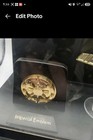 Star Wars 24k Gold Plated Imperial Shuttle And Imperial Emblem Coin — photo 3
