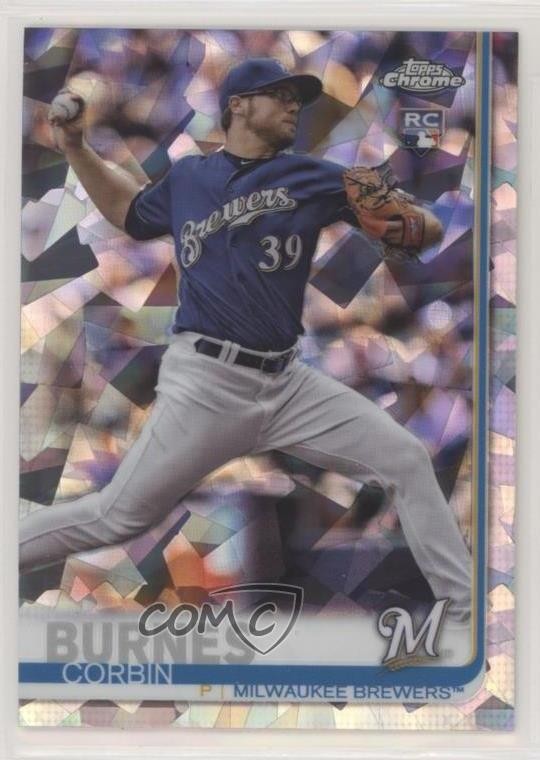 2019 Topps Chrome Sapphire Edition Corbin Burnes #94 2d9