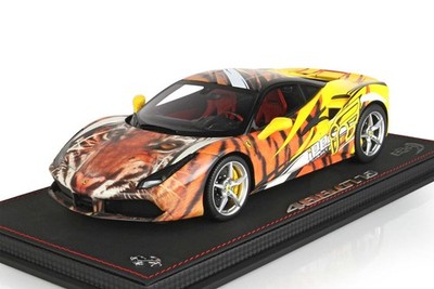 BBR P18221V 1/18 Ferrari 488GTB IPE Tiger Giallo Modena Limited 100pcs 1:18 New