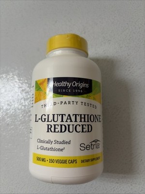 Healthy Origins Setria L Glutathione Reduced Antioxidant Supplement 150 Count 29