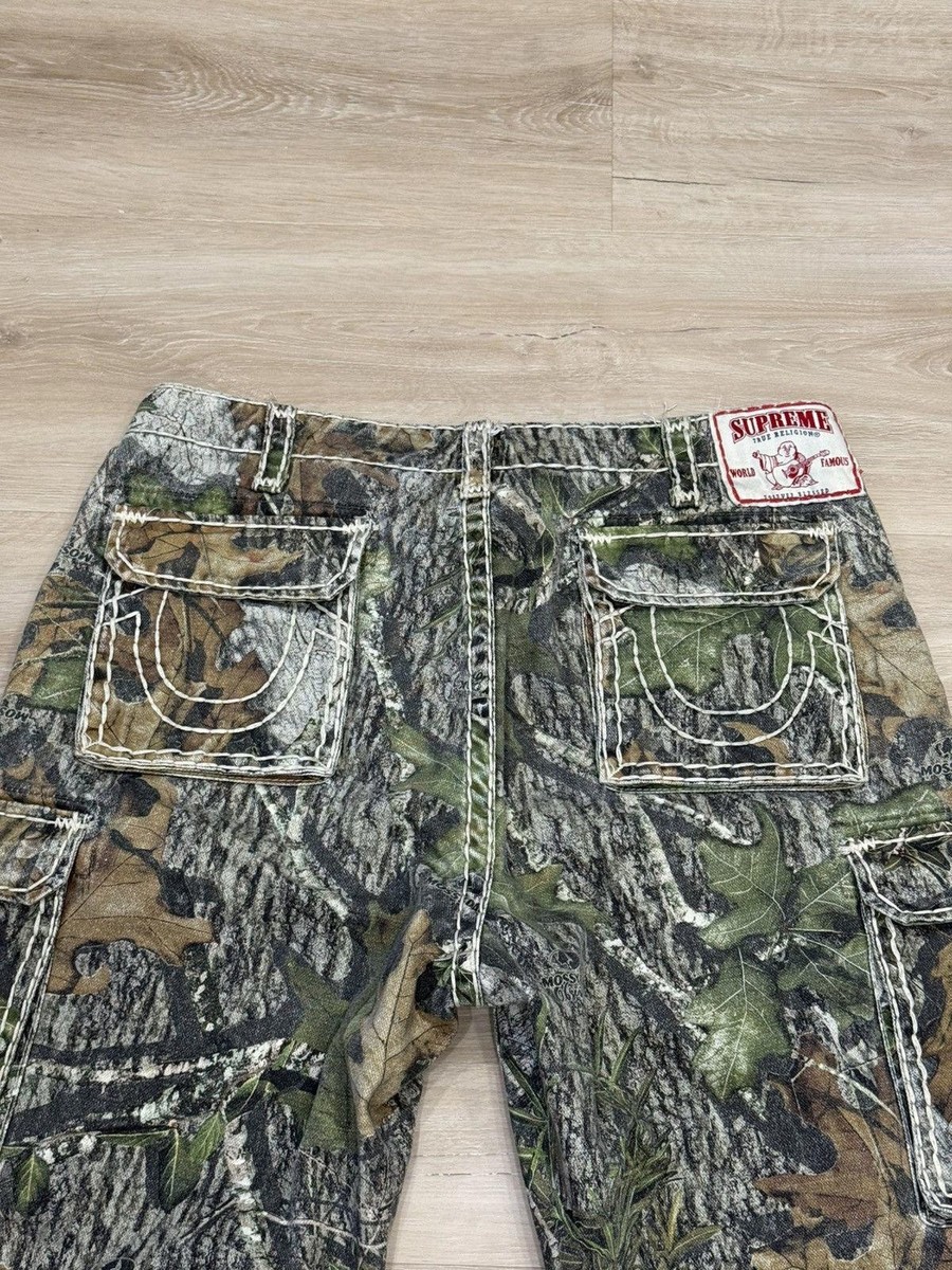 Supreme True Religion Realtree Camo Denim Cargo Pants | eBay