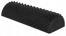 Mezzo rullo nero Spiky aiuto per massaggi ed esercizi sensoriali - max 100 kg