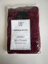 Jersey Maroon Hijab LSX L50 Scarf Muslim Head Cover Head Wrap Shawl 30x73"