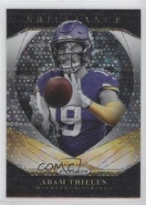 2020 Panini Prizm Brilliance No Huddle Prizm Adam Thielen #16 0zg6