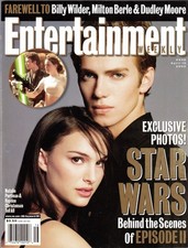 Entertainment Weekly #648 Apr 2002 Star Wars Attack of the Clones, Billy Wilder