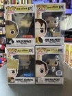 The Office Funko Pop Lot of 4, Jim Halpert and Dwight Schrute