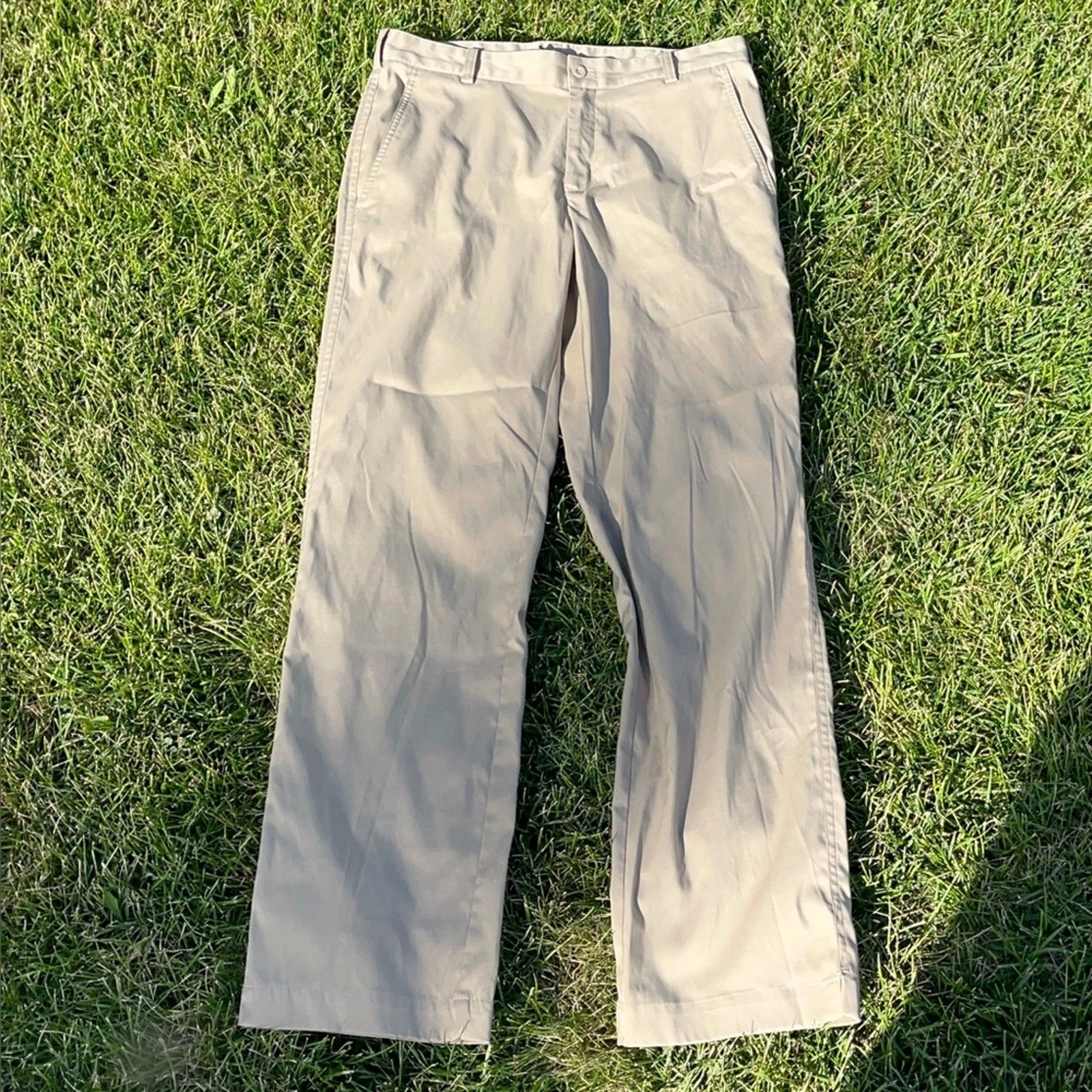 Nike Tan Chinos Relaxed Fit Straight Leg