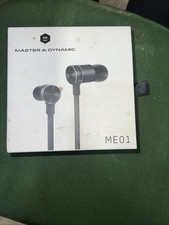 Master  Dynamic ME01 In Ear Headphone Black