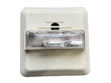 Siemens ZH-MC-CW Fire Alarm Horn Strobe Ceiling White with Mounting Plate