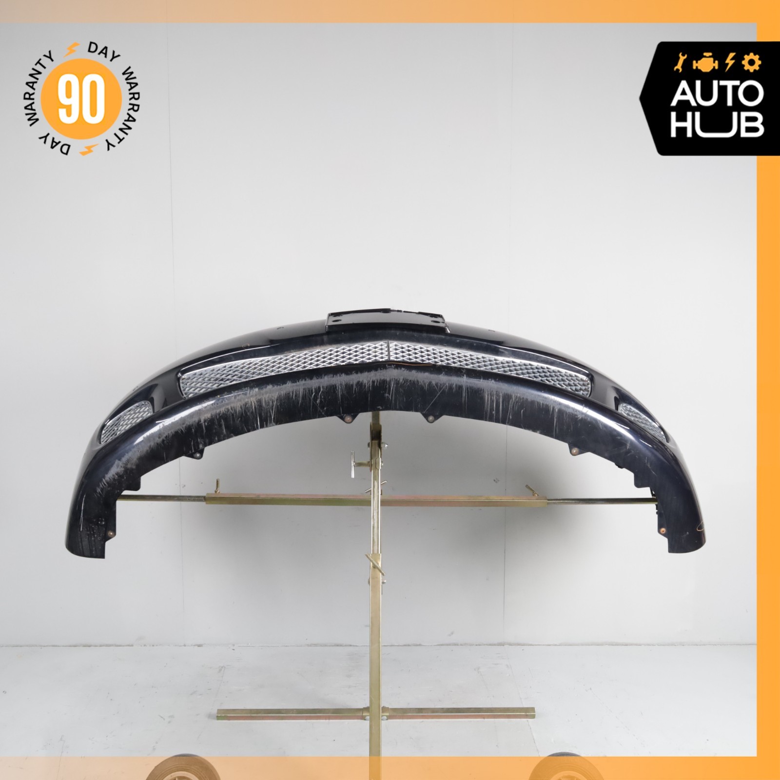 09-12 Bentley Continental Flying Spur Front Bumper Cover Assembly Black OEM