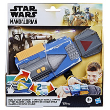 Star Wars Mandalorian Dual Attack Gauntlet Lights Sounds Toy 5