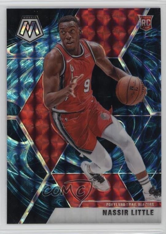 2019-20 Panini Mosaic Rookies Genesis Prizm Nassir Little #247 15fy