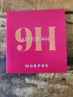 Morphe 9H Hot For Hue Aristry Palette 9 pan eyeshadow palette NEW No BOX