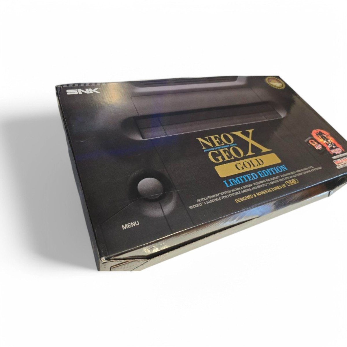 【新品未開封】NEOGEO X GOLD　ネオジオX　SNK Neogeo X Gold Limited Edition - Videogamesnewyork