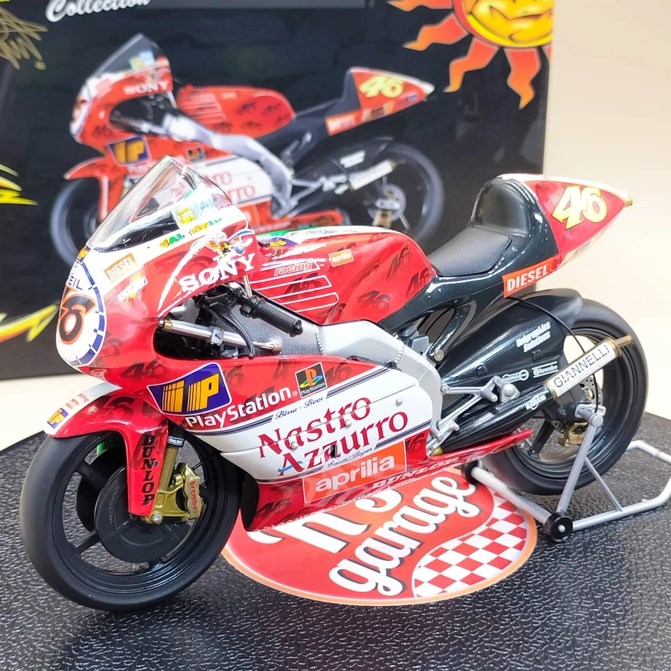 MINICHAMPS 1/12 Aprilia 250ccm Valentino Rossi #46 GP Imola 1999 122990096 - Image 2 of 4
