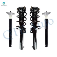 Set of 4 Front Quick Complete Strut-Rear Shock Kit For 2010-2014 Volkswagen GTI