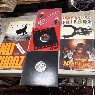 Lot 14 Rap Hip Hop DJ LPs Vinyl Heavy D, JD Brat, Salt n pepa, MC Lyte / Rell