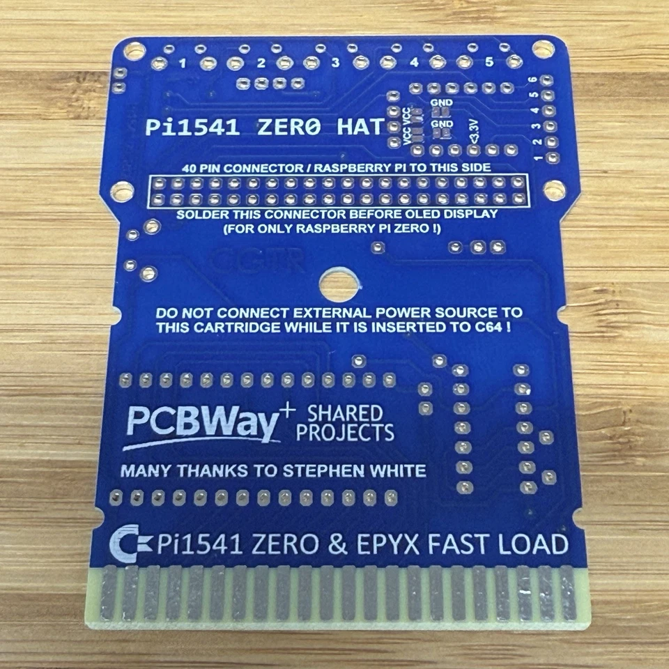 Pi1541 & Epyx Fast Load DIY Kit (NO Pi Zero Included) For Commodore 64 - Image 3 of 3