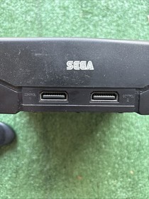 Sega Saturn Console Black  With Controller Untested No Cords