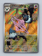 SWOOBAT 120/086 IR WHITE FLARE POKEMON HOLO NM/M on eBay