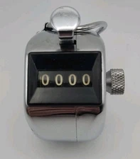 Redington Handheld Manual Counter Device Vintage Metal Great Condition