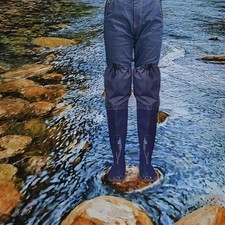 Pantaloni da pesca per uomo e donna, pantaloni da acqua traspiranti, caccia