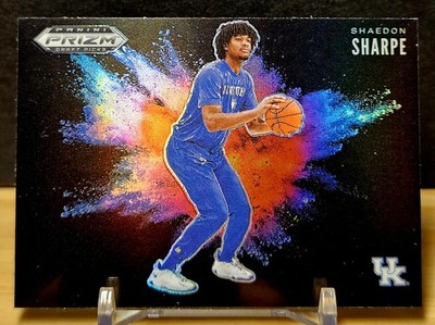 2022-23 Shaedon Sharpe Panini Color Blast Black Prizm Rookie RC SSP Case Hit Gem