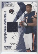 2009 Donruss Rookies & Stars Freshman Orientation Materials Juaquin Iglesias 0l2