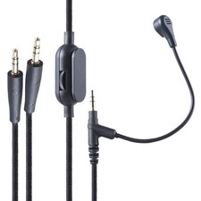 Boom Gamings Microphone Cable for 1000XM5/XM4/XM3 Headphones Cord for Game