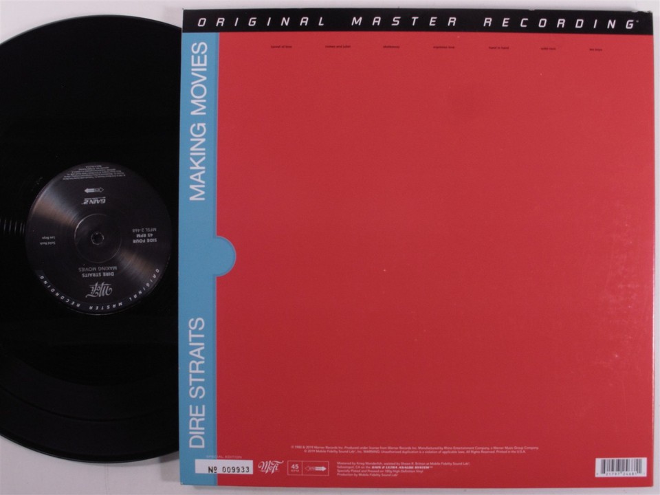 DIRE STRAITS Making Movies MFSL 2X12