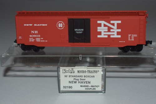 Coche de carga escala N Kadee 32190 New Haven 50' puerta única 40603 C53028 | Zustand: Used
