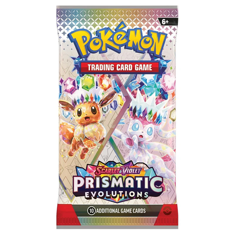 Pokémon TCG: Prismatic Evolutions Booster Pack - Opened Live on Stream (English)